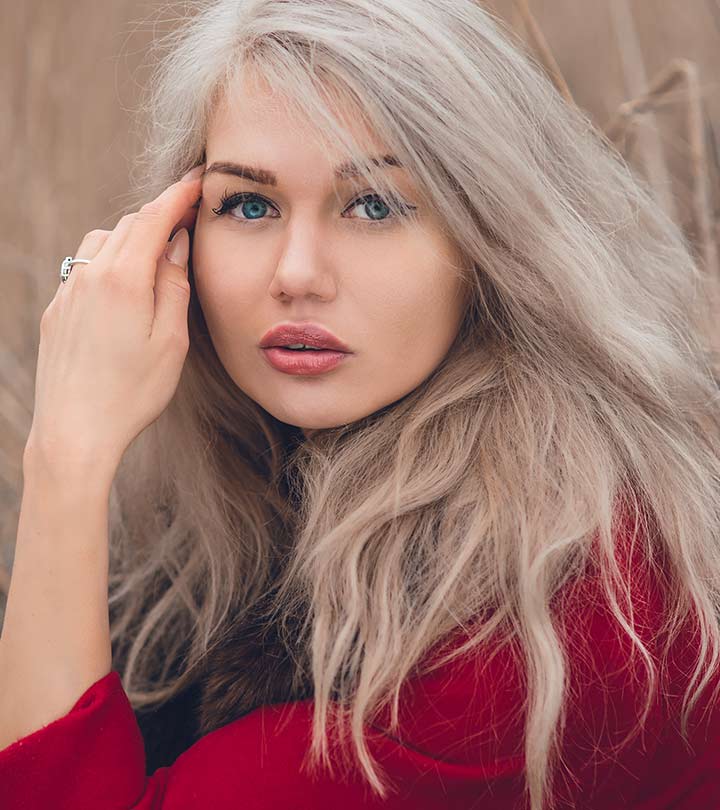 woman with ash blonde hair color woman with ash blonde hair color