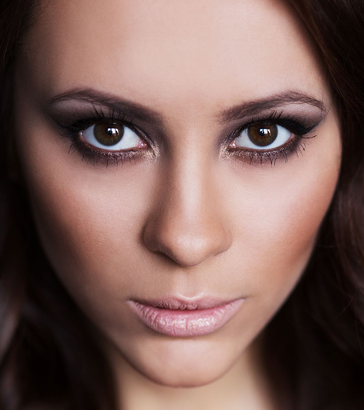 A girl with wide-set eyes A girl with wide-set eyes