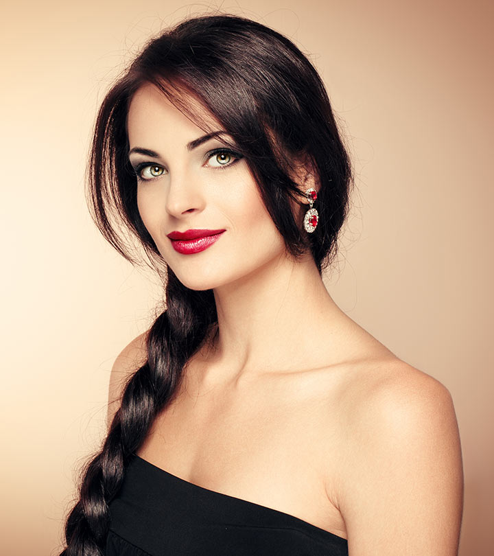 Women With Evening Makeup