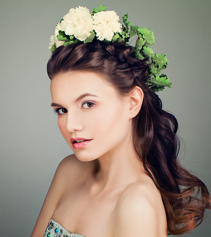 Women With Half Up-half Down Prom Hairstyles