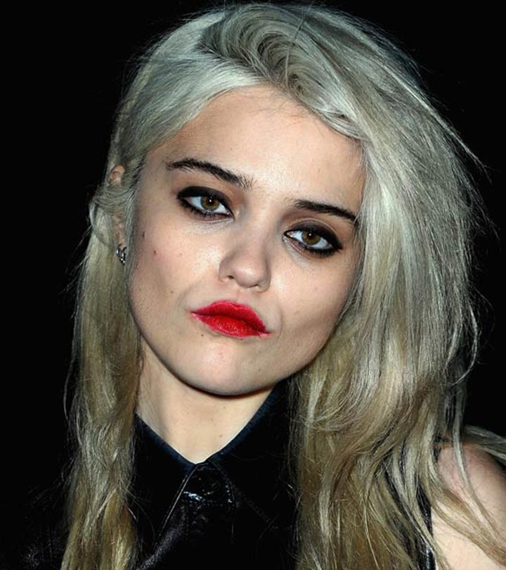 Women with frizzy hair