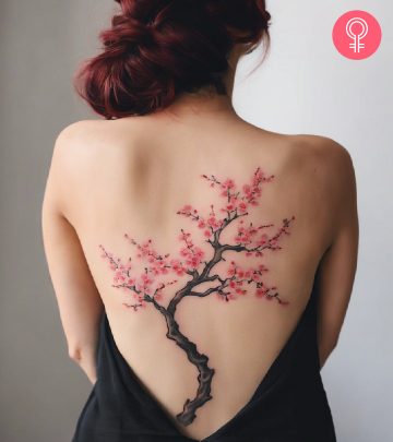 8 Amazing Japanese Back Tattoo Designs With Meanings Stripe tattoo on a woman’s arm