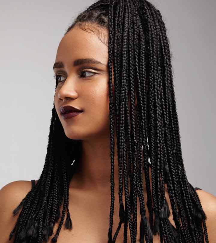 woman with braids for hair growth woman with braids for hair growth
