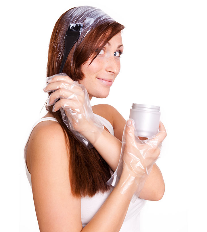 Women Using DIY Hair Toner