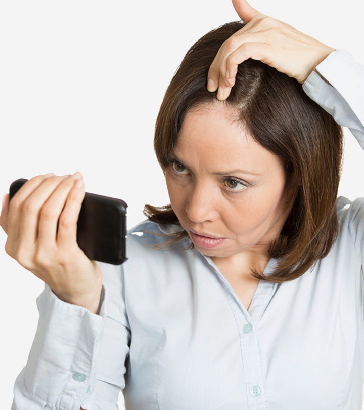 Women Experiencing Hair Breakage At The Crown