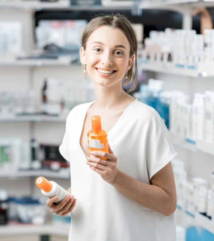 A Women With Hair Cleanser And Shampoo A Women With Hair Cleanser And Shampoo