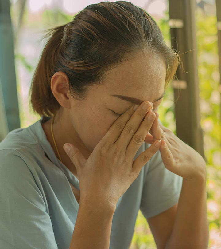 A woman with high creatinine levels