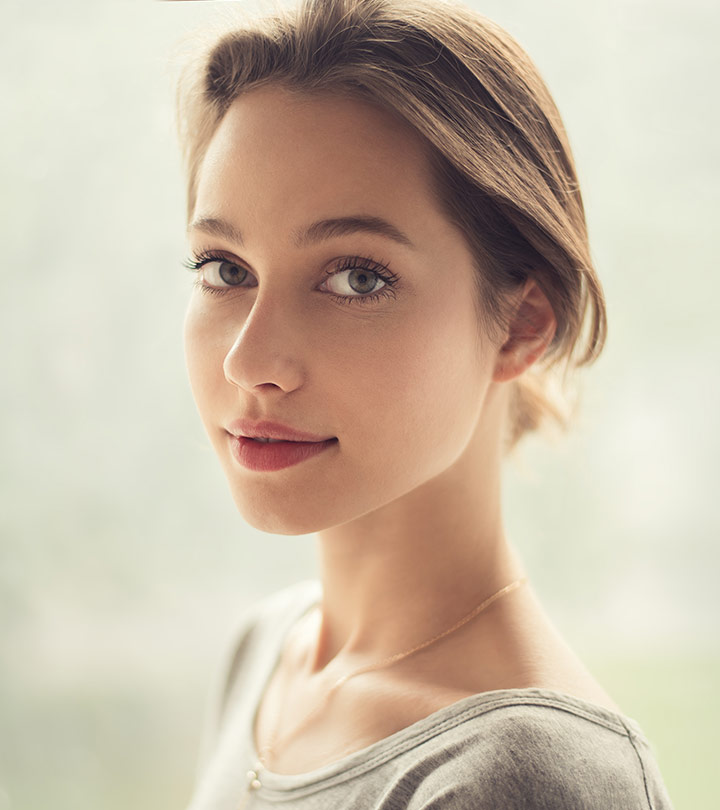 Woman With French Makeup
