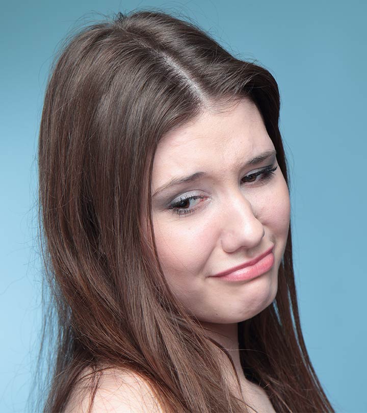 A woman with smelly scalp and hair A woman with smelly scalp and hair