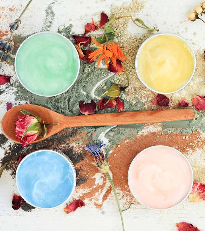 Mixing Ingredients In A Bowl To Create Homemade Dry Shampoo Mixing Ingredients In A Bowl To Create Homemade Dry Shampoo