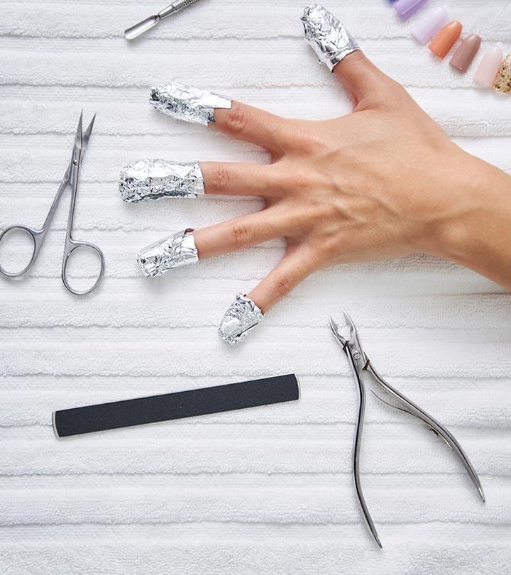 Press on nails removing kits