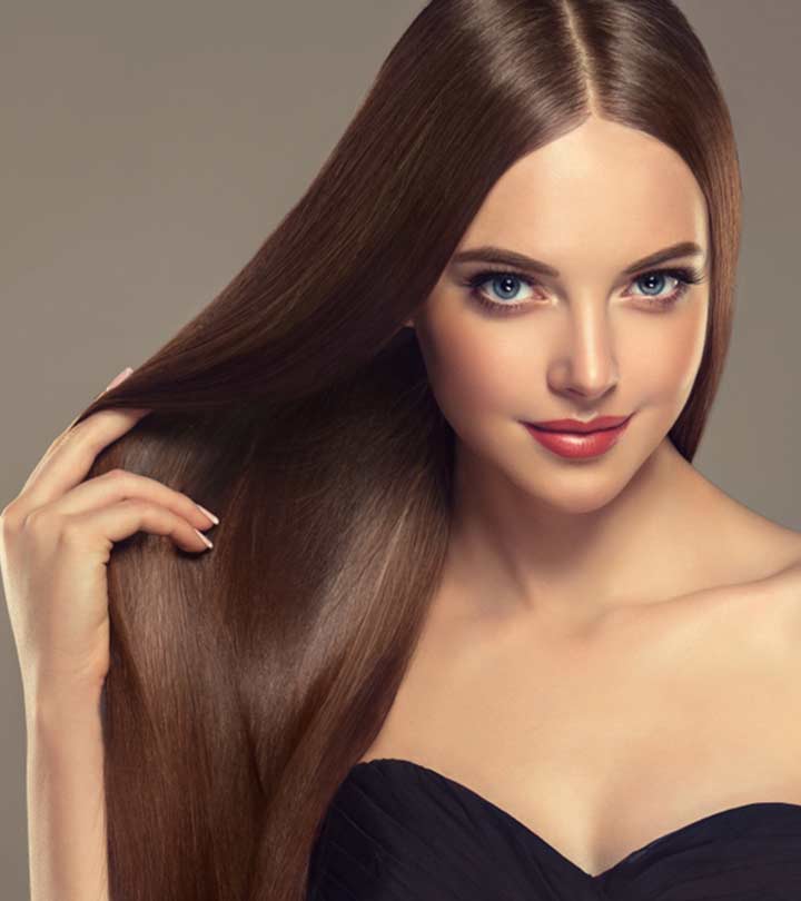 Women Using Hydrolyzed Keratin For Her Hairs Women Using Hydrolyzed Keratin For Her Hairs
