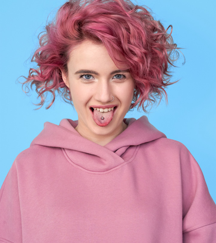 Tongue Piercing Healing Stages